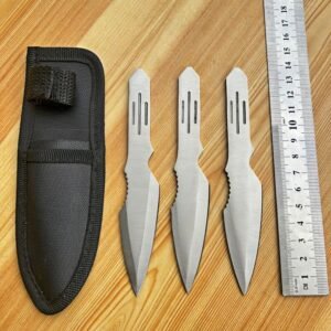 Practice Throwing Knife Set YF050 – 3-Piece, Satin